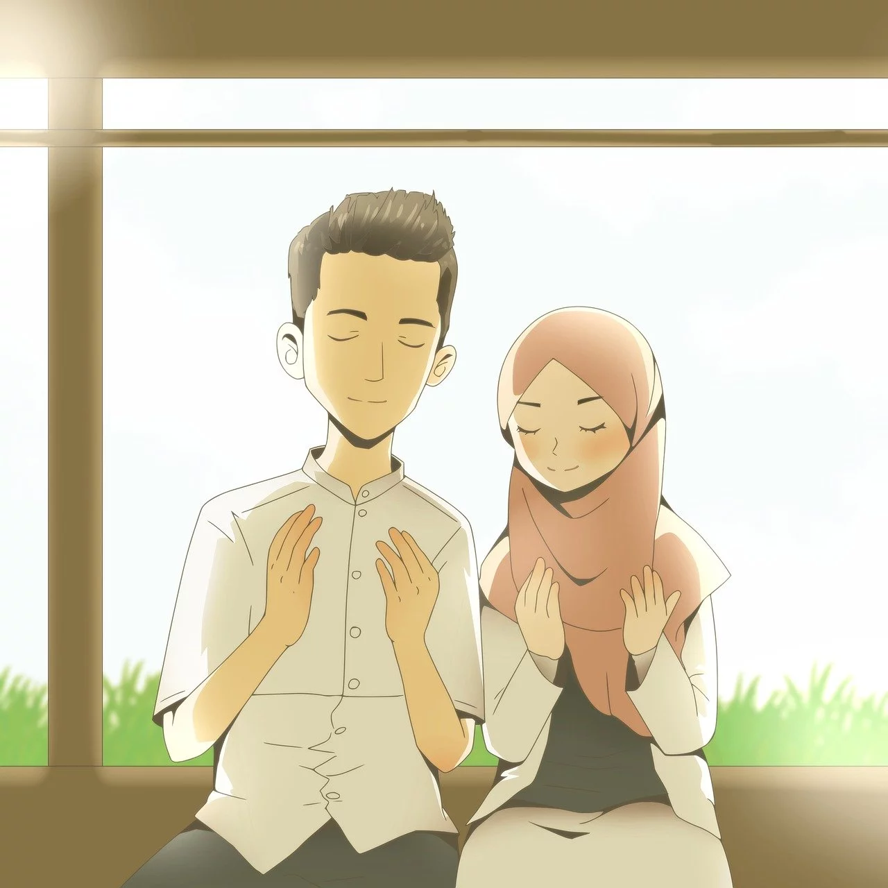 Gambar Orang Berdoa Kartun V2 – Ifoxsoft.com - SEON Digital Marketing