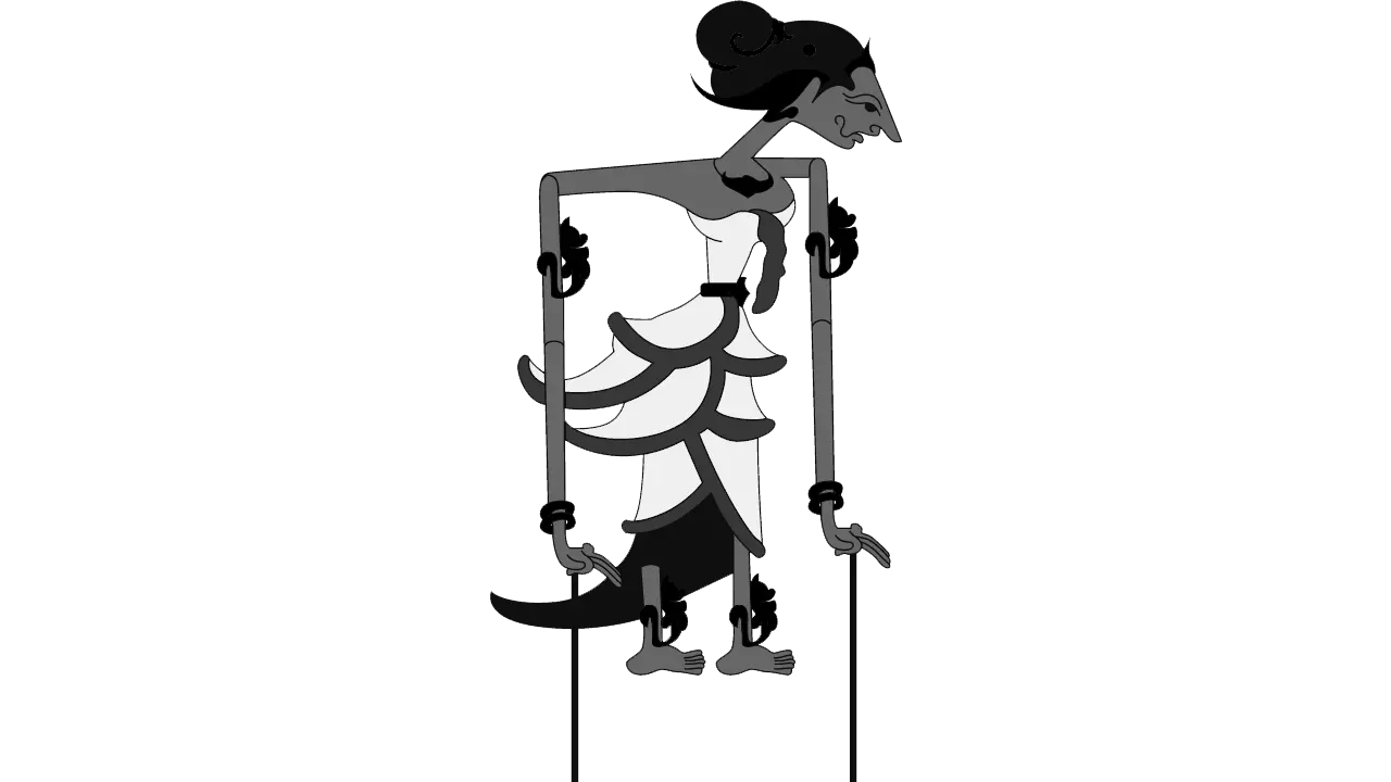 Gambar Wayang Hitam Putih Simple - SEON Digital Marketing